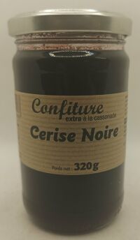 confiture Extra Cerise Noire 320g Lucullus